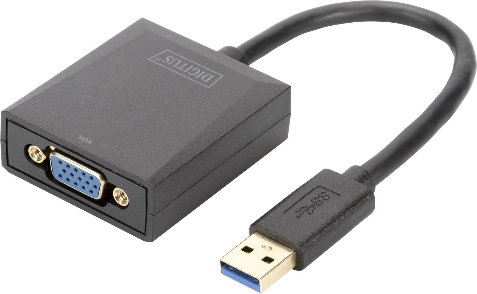 DIGITUS Adapter USB3.0 -> VGA bis 1080p/1920x1080